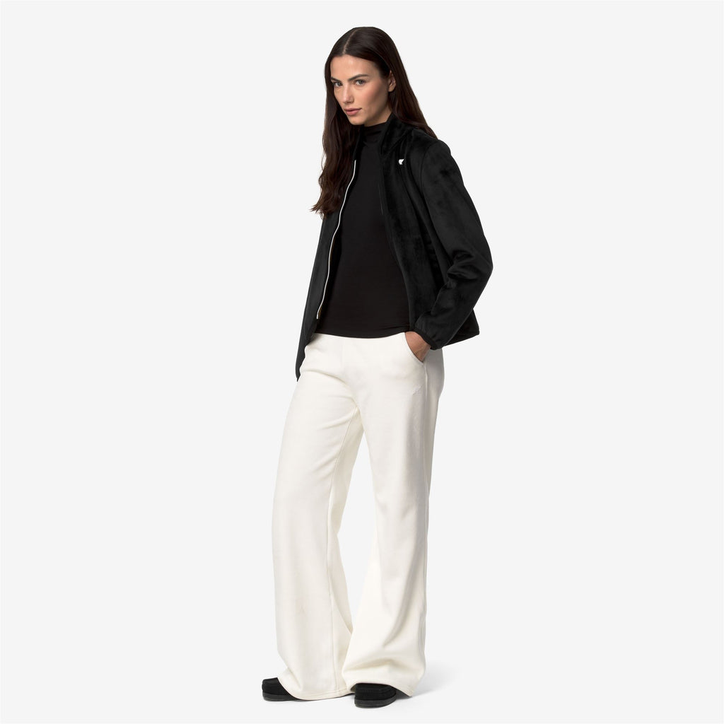 Fleece_Woman_TUDA VELOUR POLAR_Jacket_Black P-Black P - Commercial 7