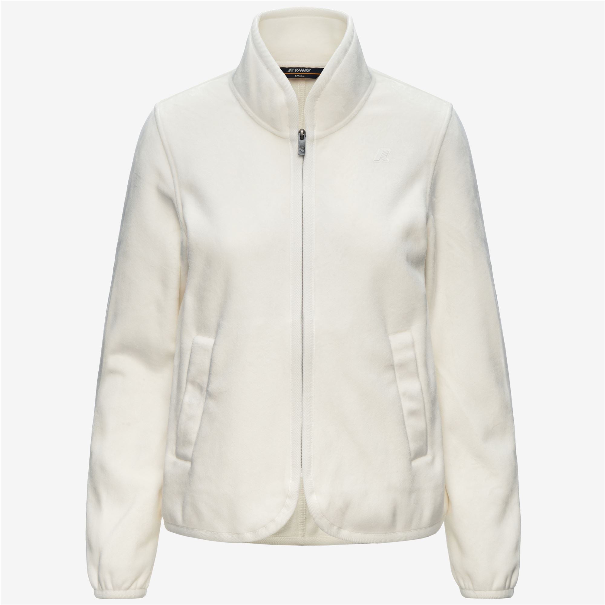 Fleece_Woman_TUDA VELOUR POLAR_Jacket_White Nat-White Nat - Commercial 1