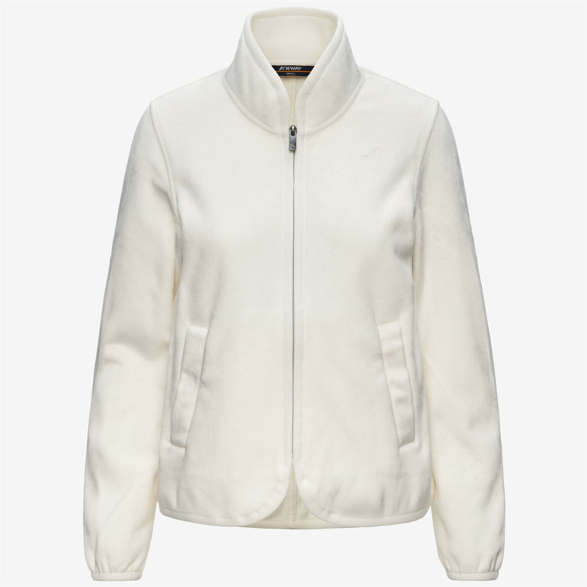 Fleece_Woman_TUDA VELOUR POLAR_Jacket_White Nat-White Nat - Commercial 1