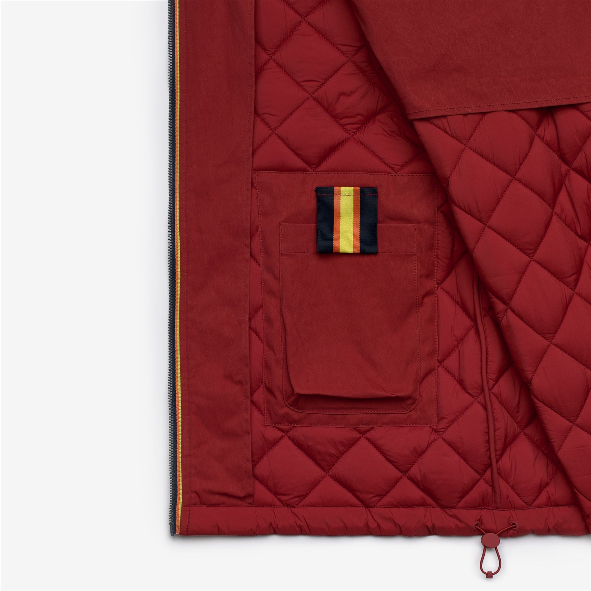 Jackets_Woman_TOSCA WAX COTTON NYLON_Short_Red Dk Chili - Commercial 2