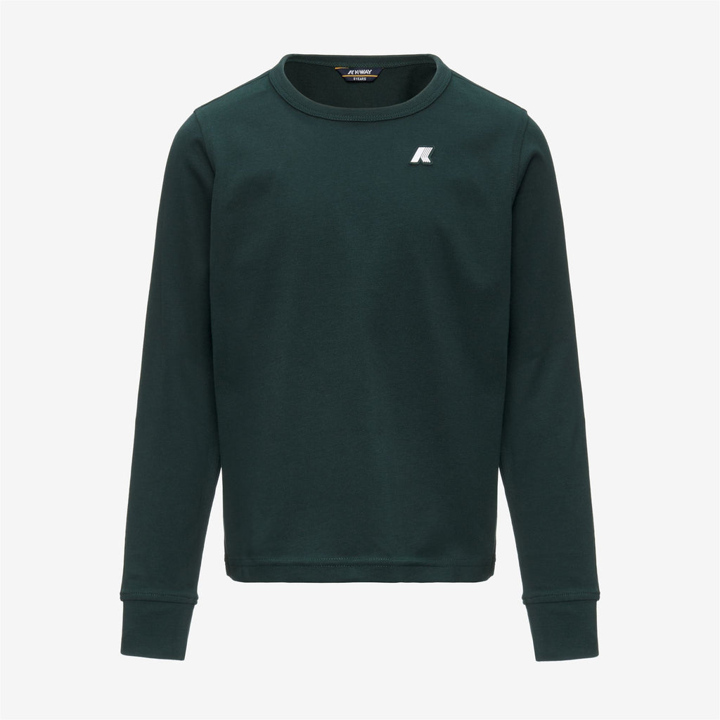 T-Shirts & Top_BOY_P. ELMER JERSEY PEACH_T-Shirt_Green Dk Jungle - Commercial 1