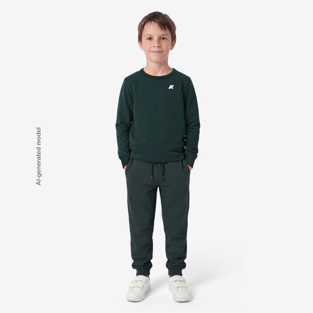 T-Shirts & Top_BOY_P. ELMER JERSEY PEACH_T-Shirt_Green Dk Jungle - Commercial 7