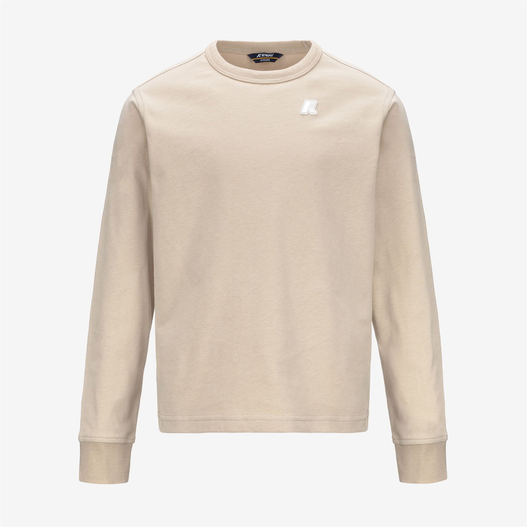 T-Shirts & Top_BOY_P. ELMER JERSEY PEACH_T-Shirt_Beige Grey - Commercial 1