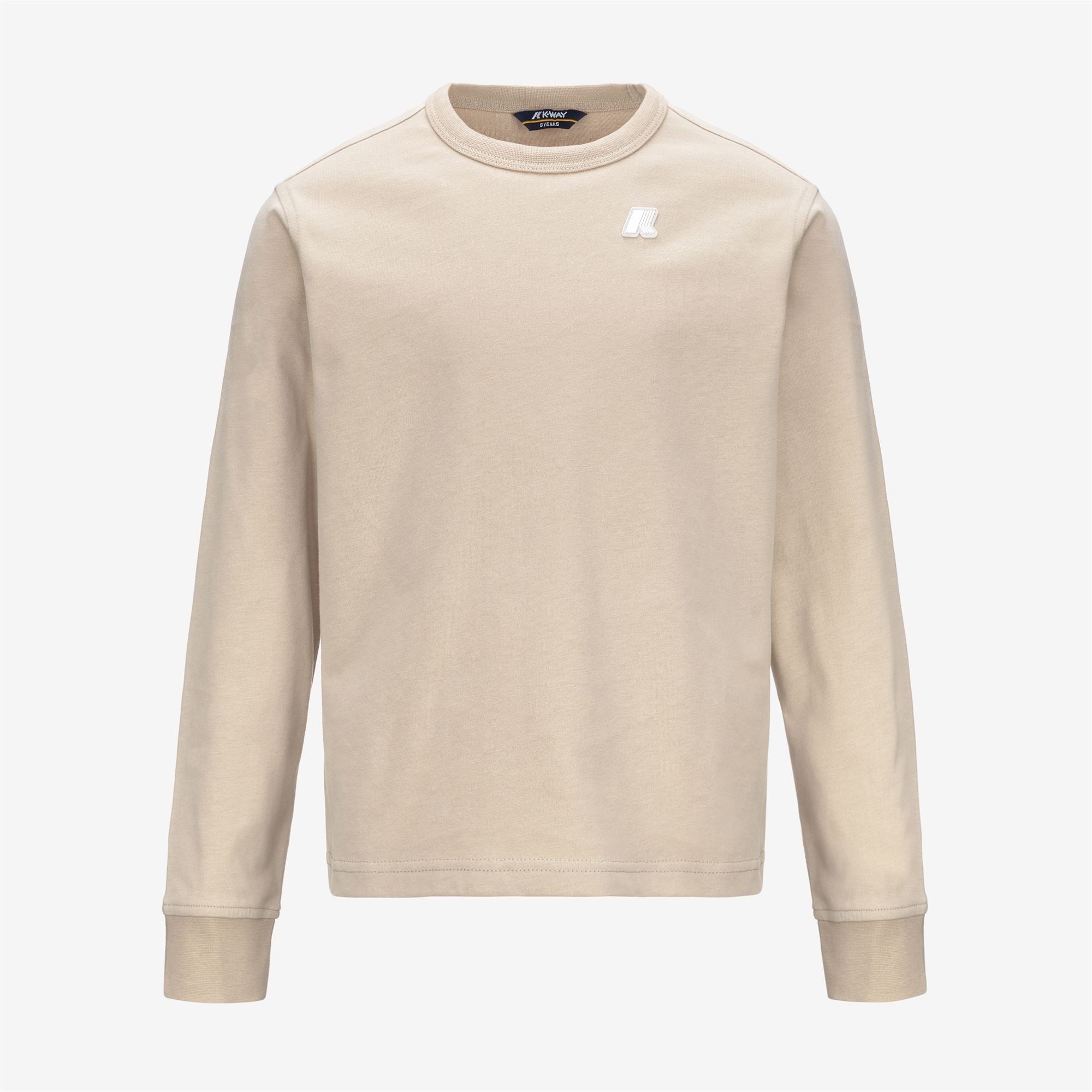 T-Shirts & Top_BOY_P. ELMER JERSEY PEACH_T-Shirt_Beige Grey - Commercial 1