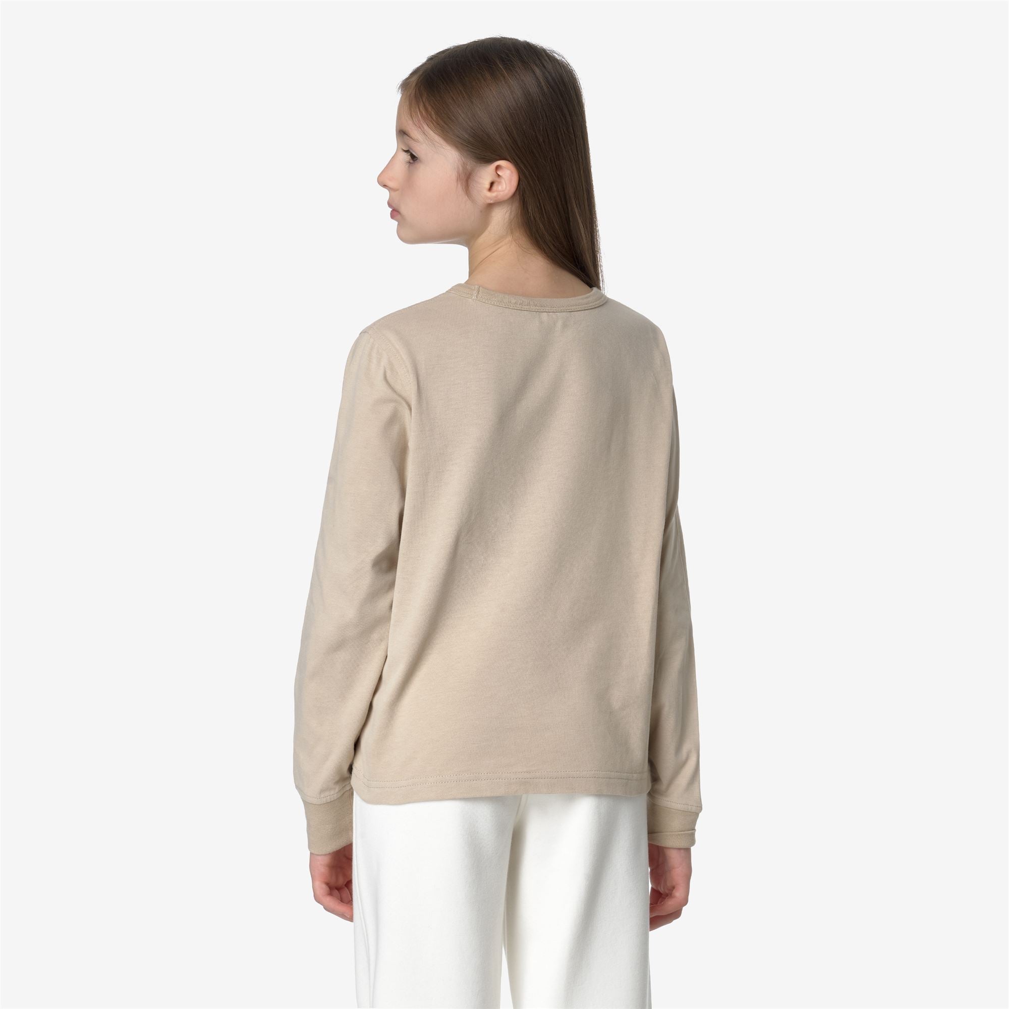 T-Shirts & Top_BOY_P. ELMER JERSEY PEACH_T-Shirt_Beige Grey - Commercial 6