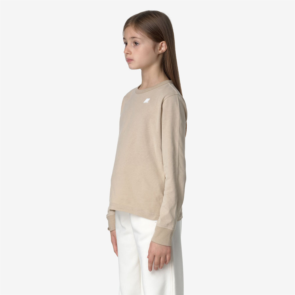 T-Shirts & Top_BOY_P. ELMER JERSEY PEACH_T-Shirt_Beige Grey - Commercial 5