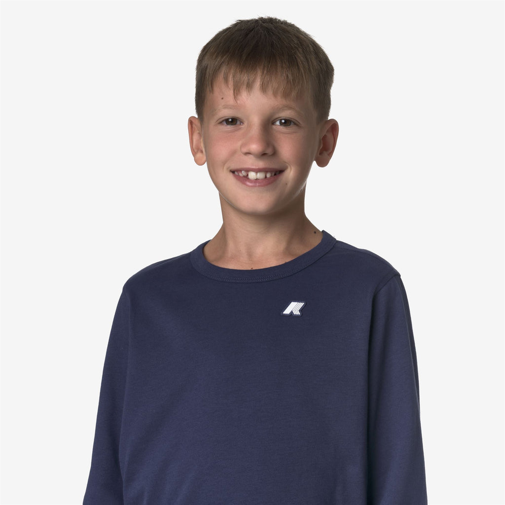 T-Shirts & Top_BOY_P. ELMER JERSEY PEACH_T-Shirt_Blue Deep Cobalt - Commercial 7