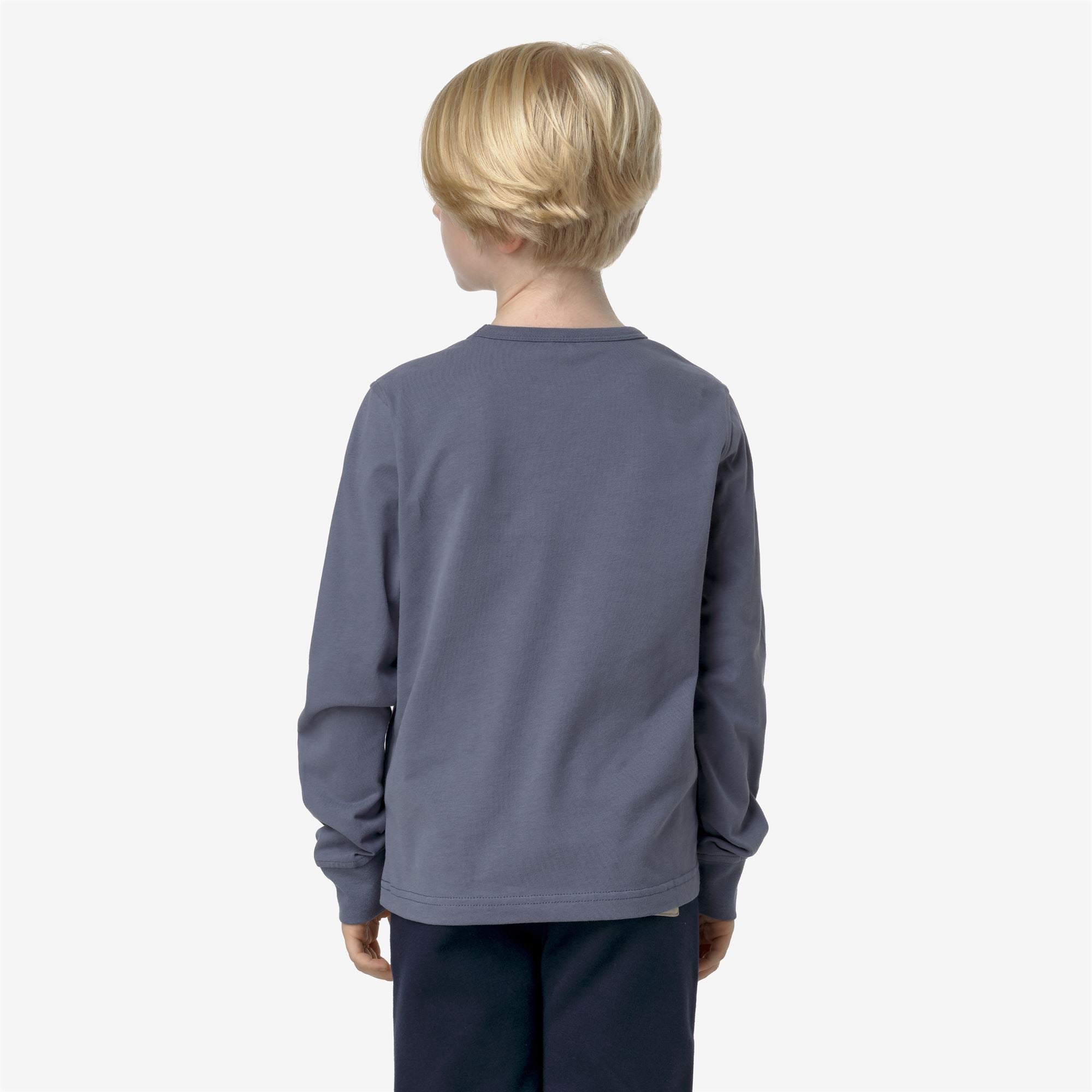 T-Shirts & Top_BOY_P. ELMER JERSEY PEACH_T-Shirt_Grey Blue Avio - Commercial 6
