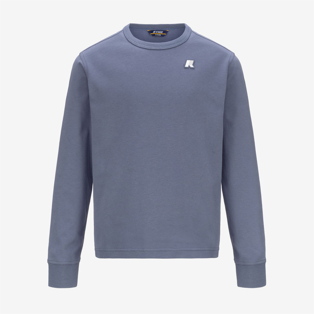 T-Shirts & Top_BOY_P. ELMER JERSEY PEACH_T-Shirt_Grey Blue Avio - Commercial 1
