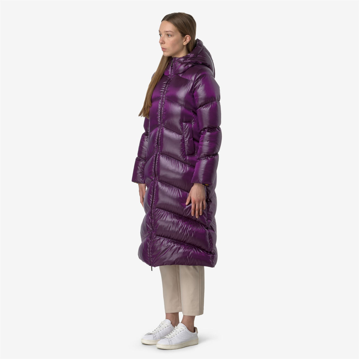 Jackets_WOMAN_NEIVEL CRYSTAL CHINTZ THERMO HEAVY_Long_VIOLET DK PURPLE CHINTZ - Commercial 5