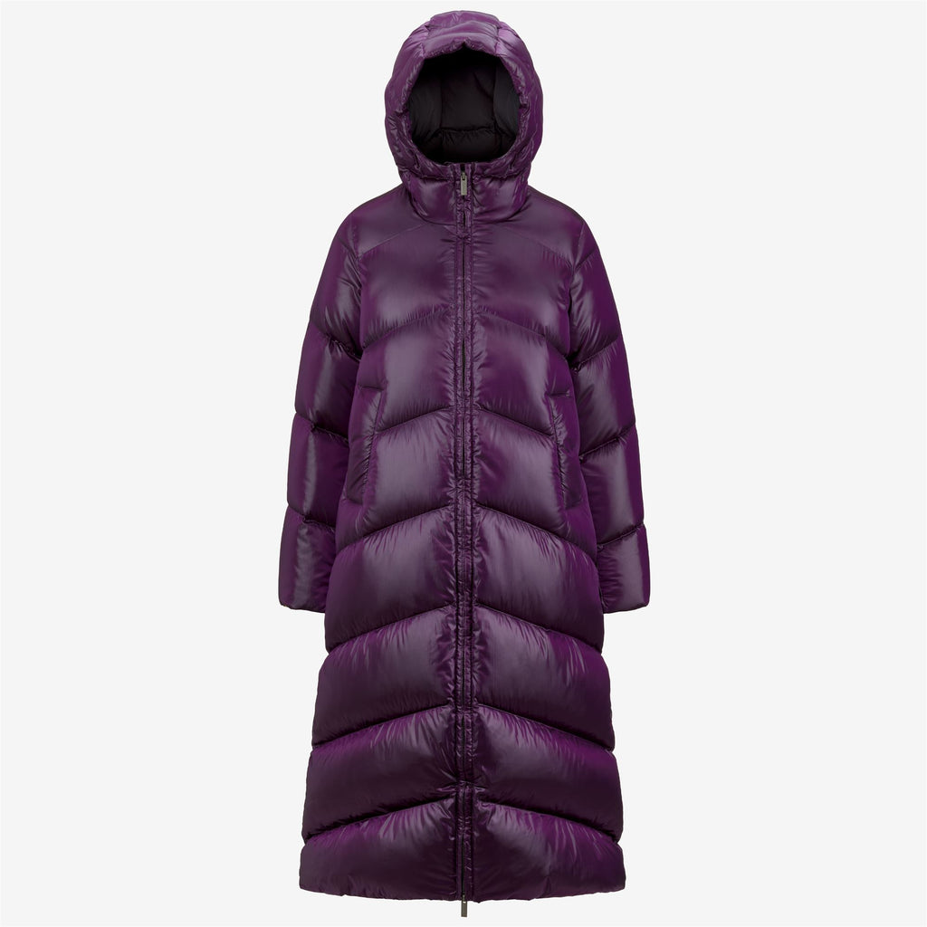 Jackets_WOMAN_NEIVEL CRYSTAL CHINTZ THERMO HEAVY_Long_VIOLET DK PURPLE CHINTZ - Commercial 1
