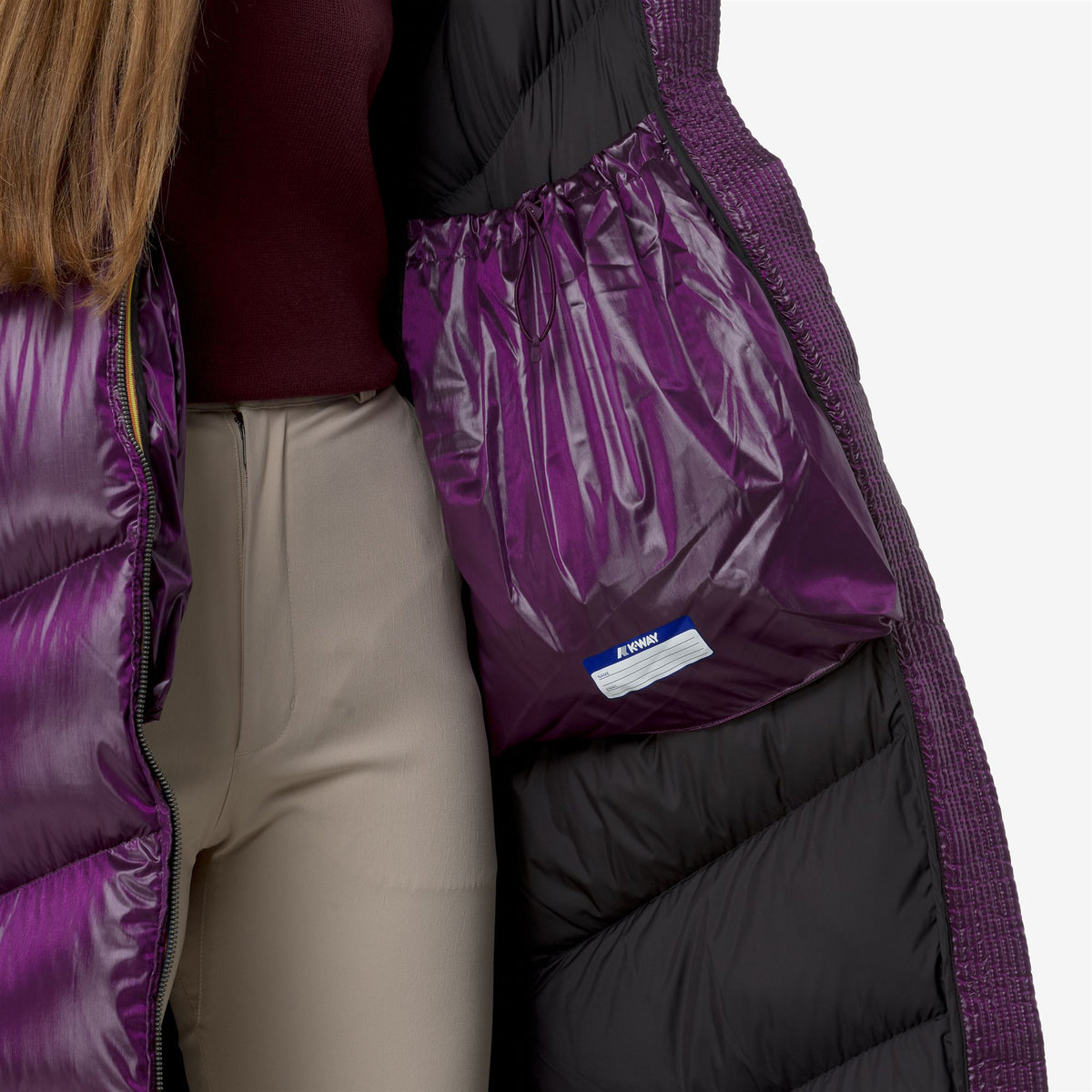 Jackets_WOMAN_NEIVEL CRYSTAL CHINTZ THERMO HEAVY_Long_VIOLET DK PURPLE CHINTZ - Commercial 7