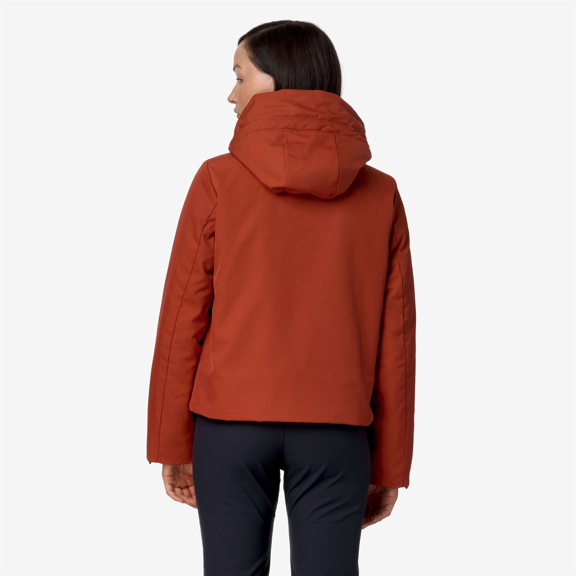 Jackets Woman OLGA TWILL FUR Short RED POMPEIAN - NATURAL