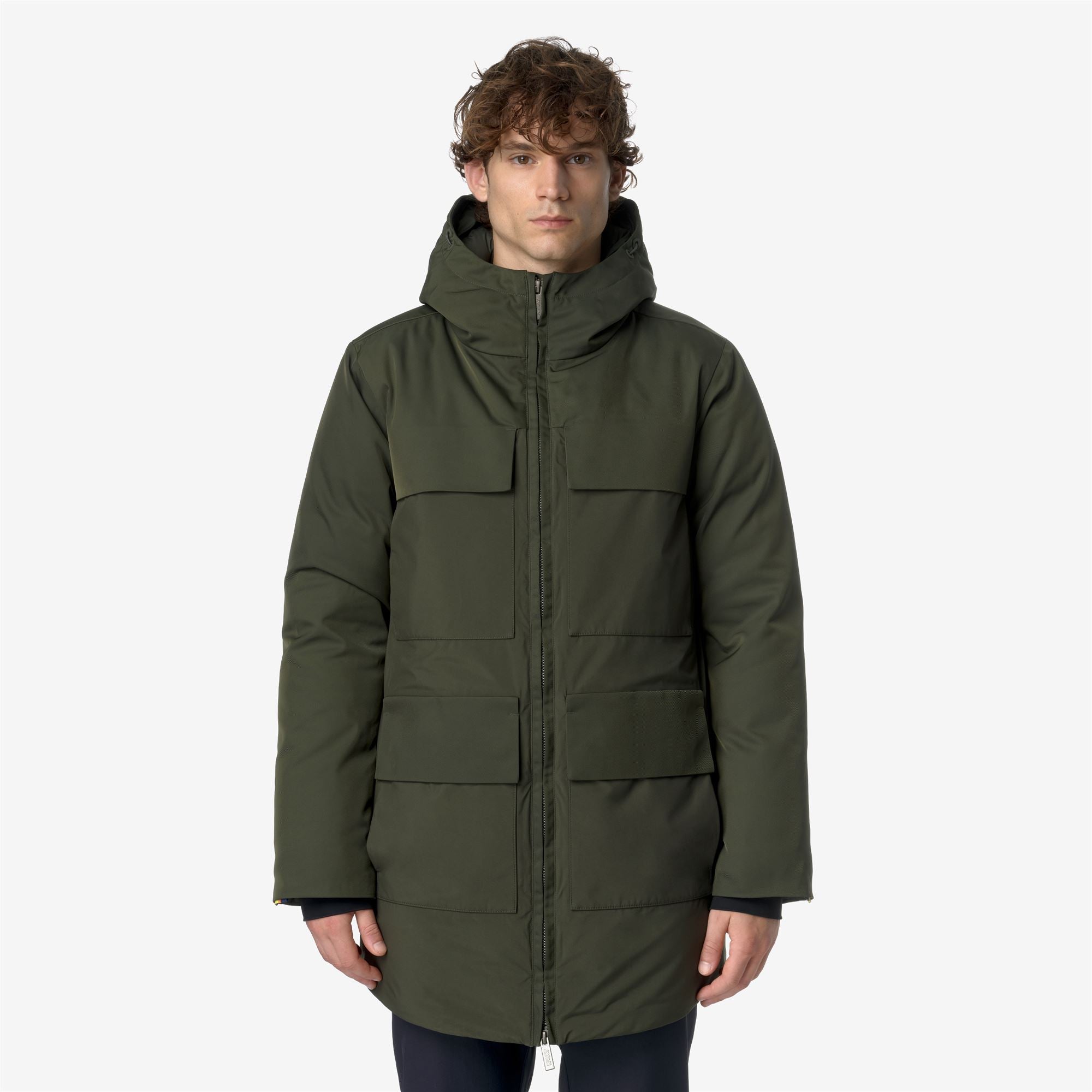 Jackets_MAN_HODEL FABRIC MIX_Mid_GREEN BLACKISH - Commercial 4