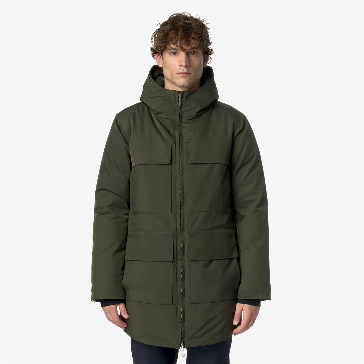 Jackets_MAN_HODEL FABRIC MIX_Mid_GREEN BLACKISH - Commercial 4