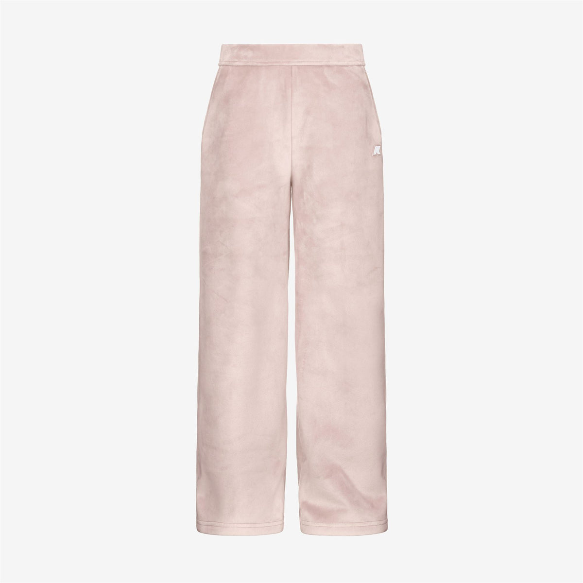 Pants_GIRL_P. JENNY VELOUR POLAR_Sport Trousers_Rose Hushed - White Gardenia - Commercial 1