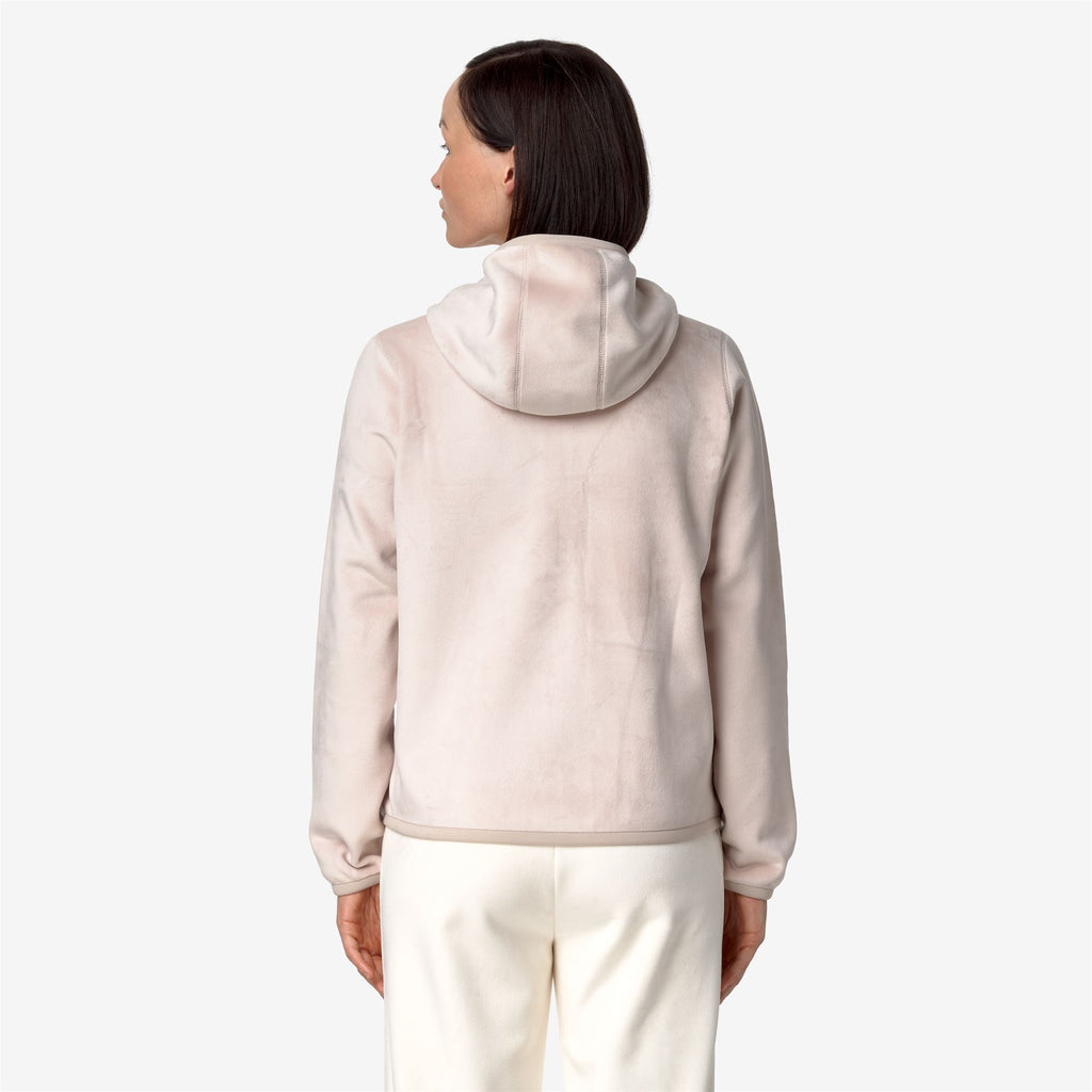 Fleece_WOMAN_LILY VELOUR POLAR DOUBLE_Jacket_Pink Tint-Pink Tint - Pink Tint - Commercial 6