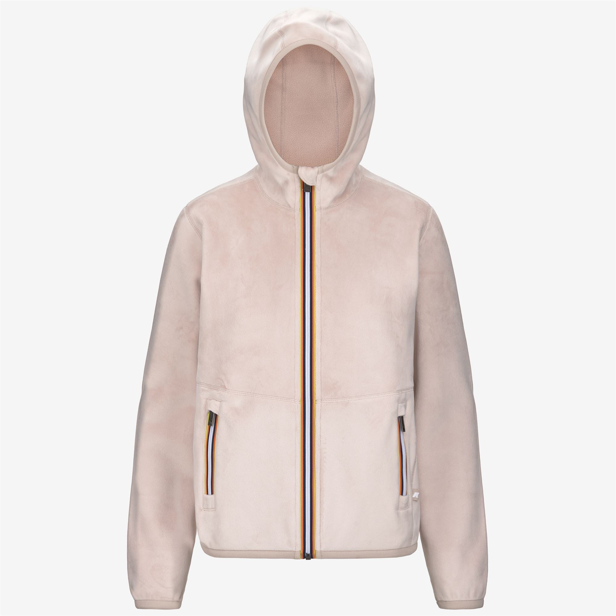 Fleece_WOMAN_LILY VELOUR POLAR DOUBLE_Jacket_Pink Tint-Pink Tint - Pink Tint - Commercial 1