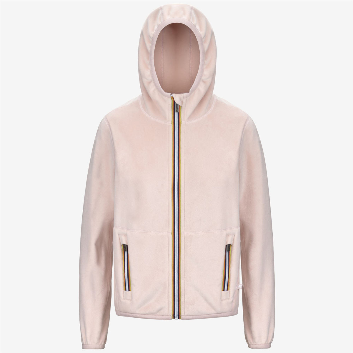 Fleece_WOMAN_LILY VELOUR POLAR DOUBLE_Jacket_Rose Hushed - Rose Hushed - Rose Hushed - Commercial 1