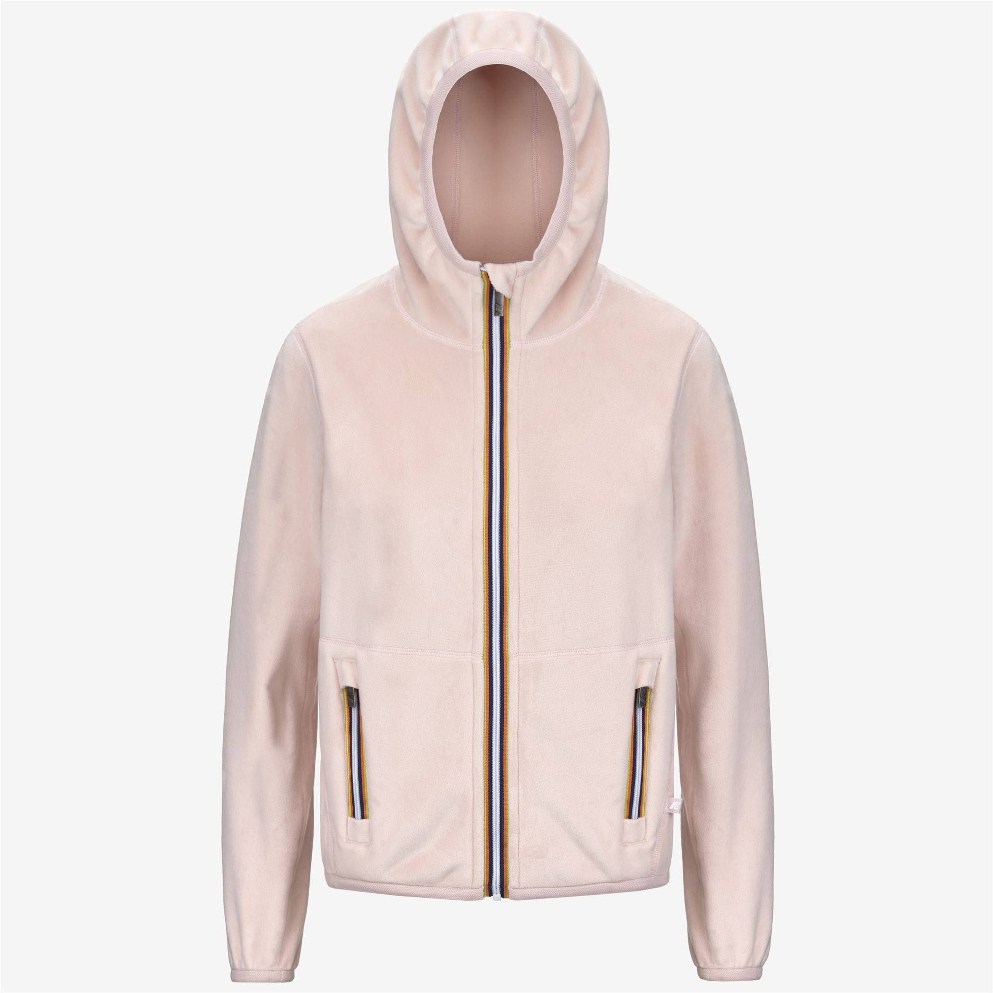 Fleece_WOMAN_LILY VELOUR POLAR DOUBLE_Jacket_Rose Hushed - Rose Hushed - Rose Hushed - Commercial 1