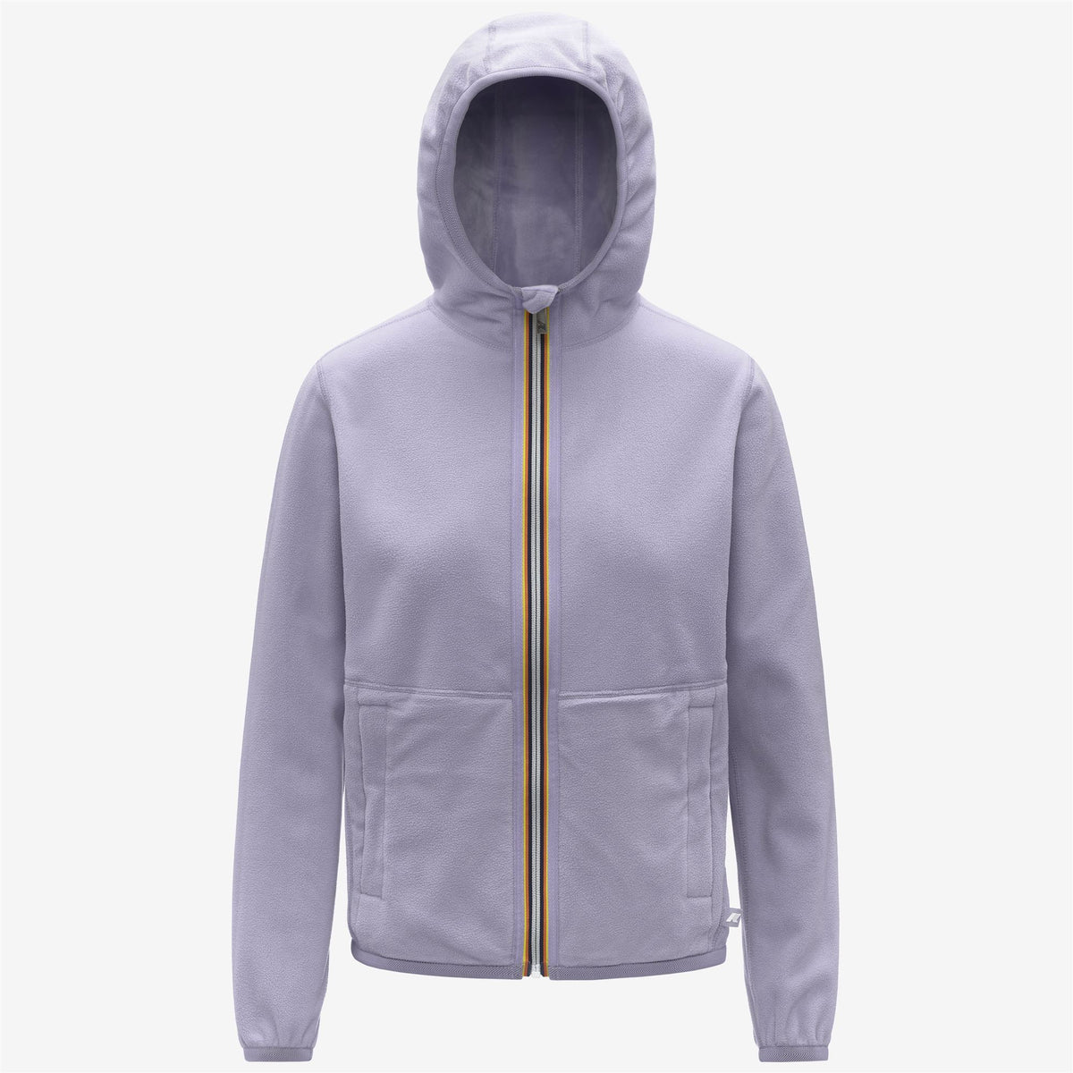 Fleece_WOMAN_LILY VELOUR POLAR DOUBLE_Jacket_Violet Lavander Combo - Commercial 2