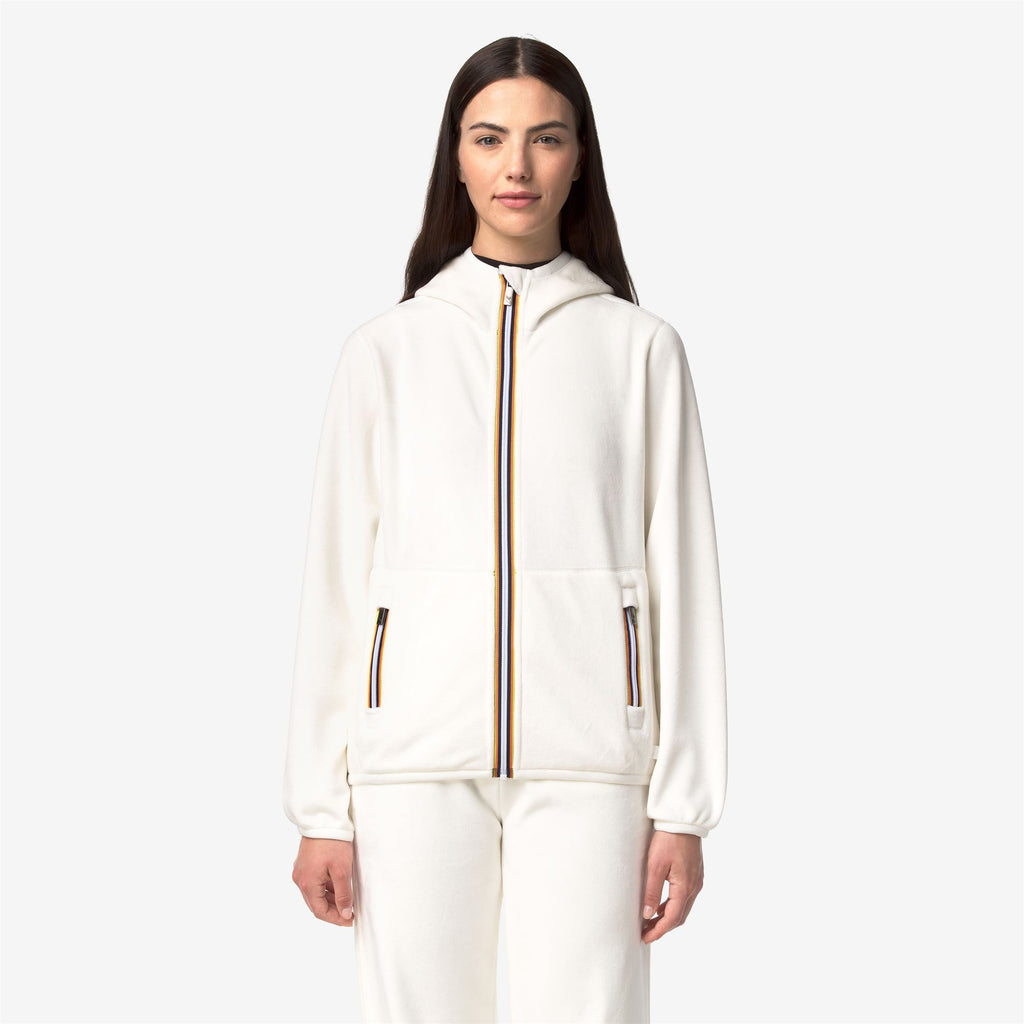 Fleece_Woman_LILY VELOUR POLAR DOUBLE_Jacket_White Nat-White Nat - Commercial 4