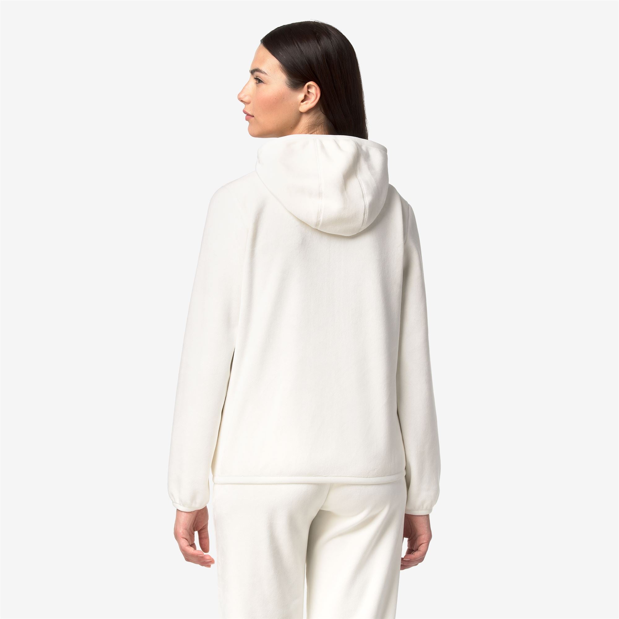 Fleece_Woman_LILY VELOUR POLAR DOUBLE_Jacket_White Nat-White Nat - Commercial 6