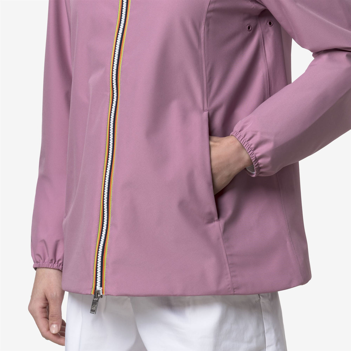 Jackets_Woman_MARGUERITE STRETCH POLY JERSEY_Mid_Violet Glicine - Commercial 7
