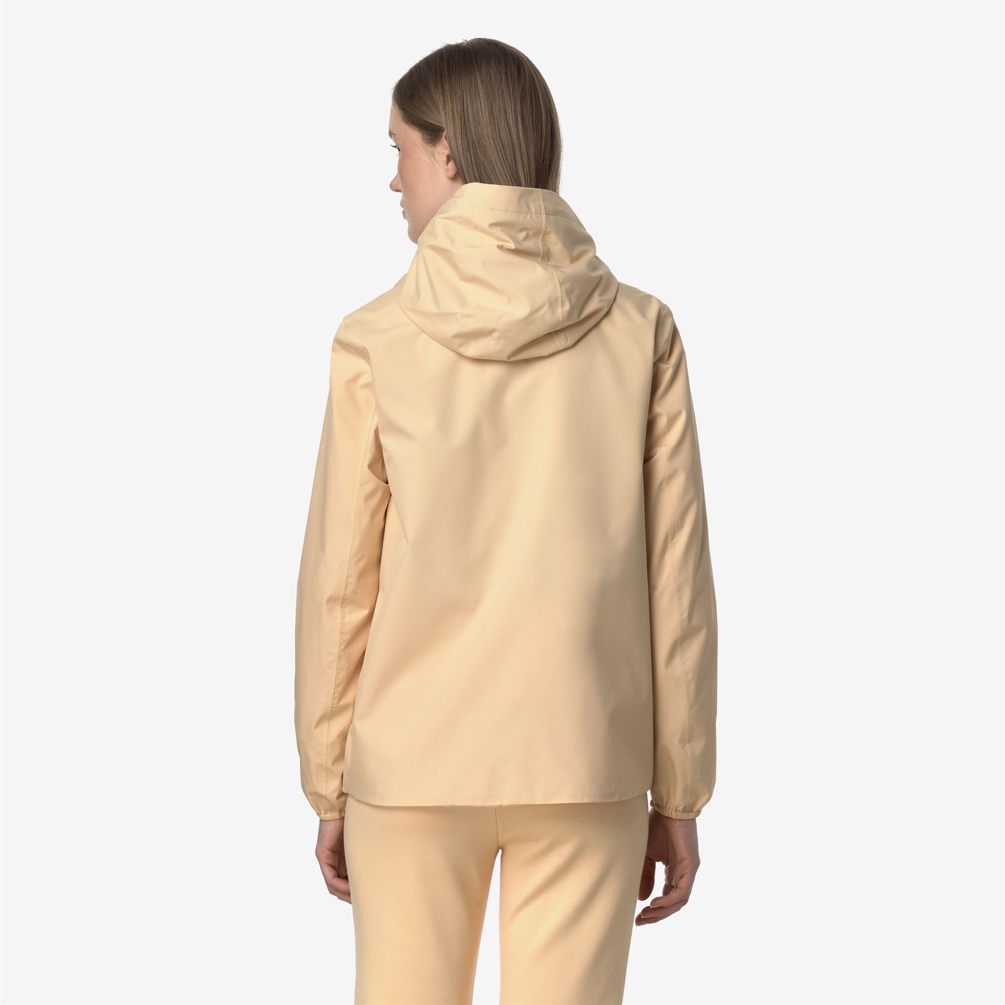 Jackets_WOMAN_MARGUERITE STRETCH POLY JERSEY_Mid_Beige Sheepskin - Commercial 6