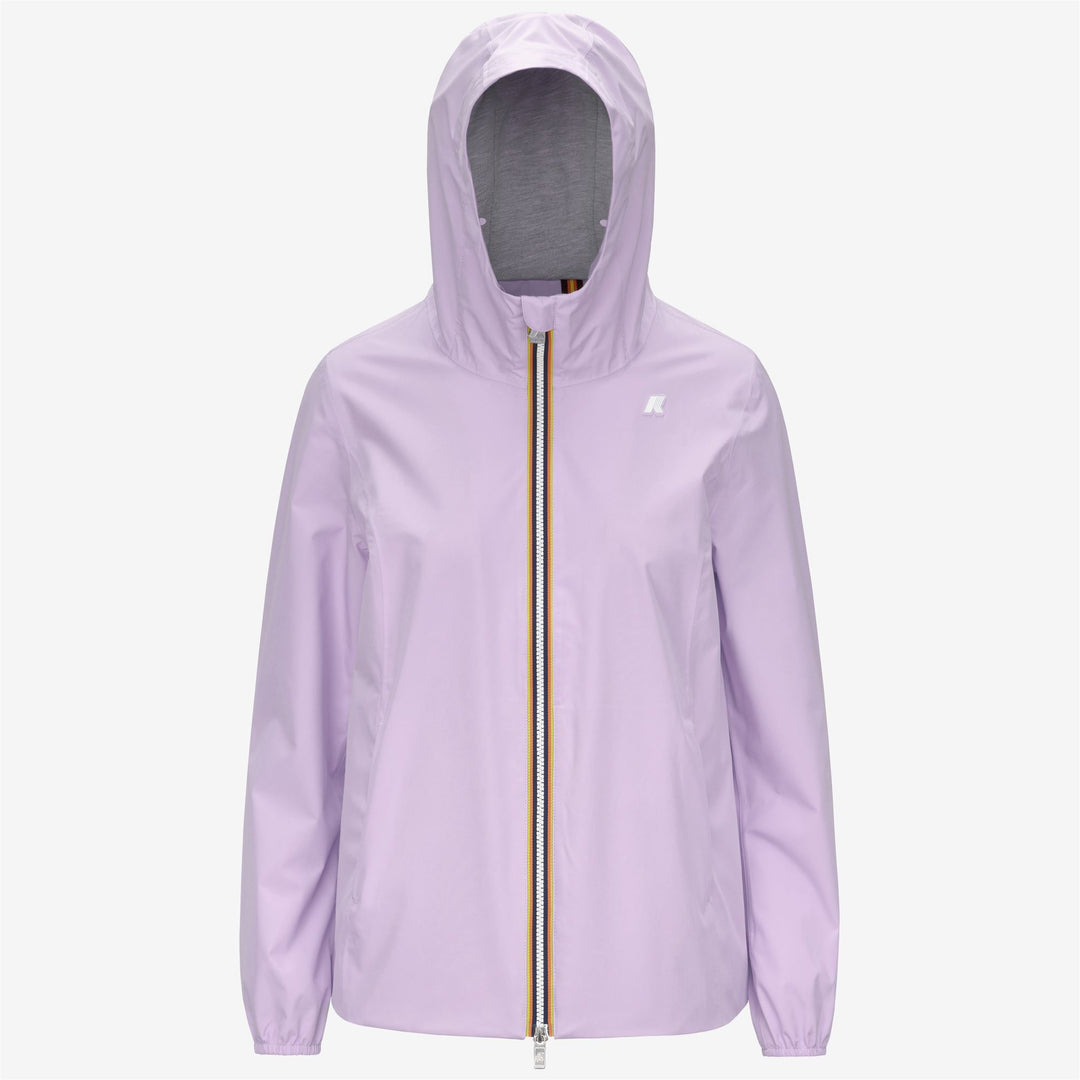 Chaqueta impermeable de media temporada para mujer en violeta con elasticidad main