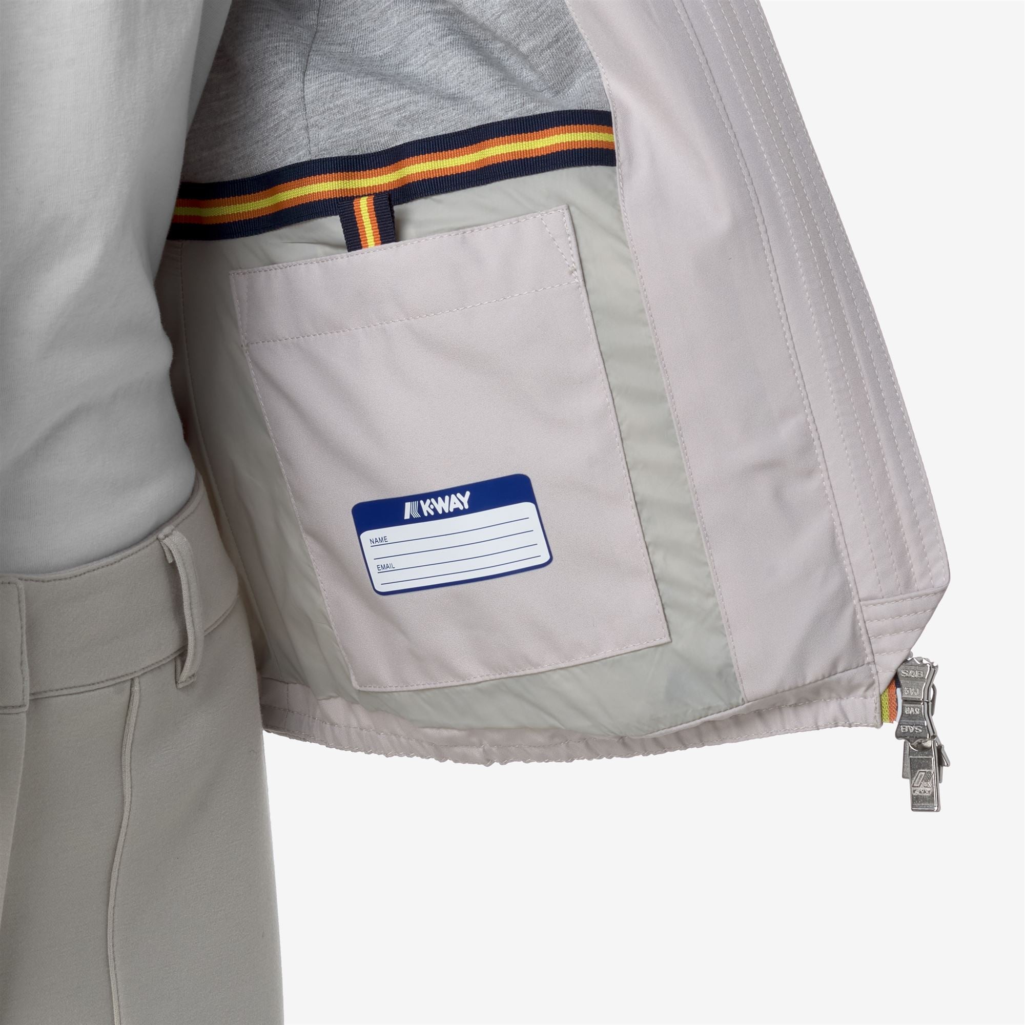 Jackets_WOMAN_LILY STRETCH POLY JERSEY_Short_BEIGE LT - Commercial 7