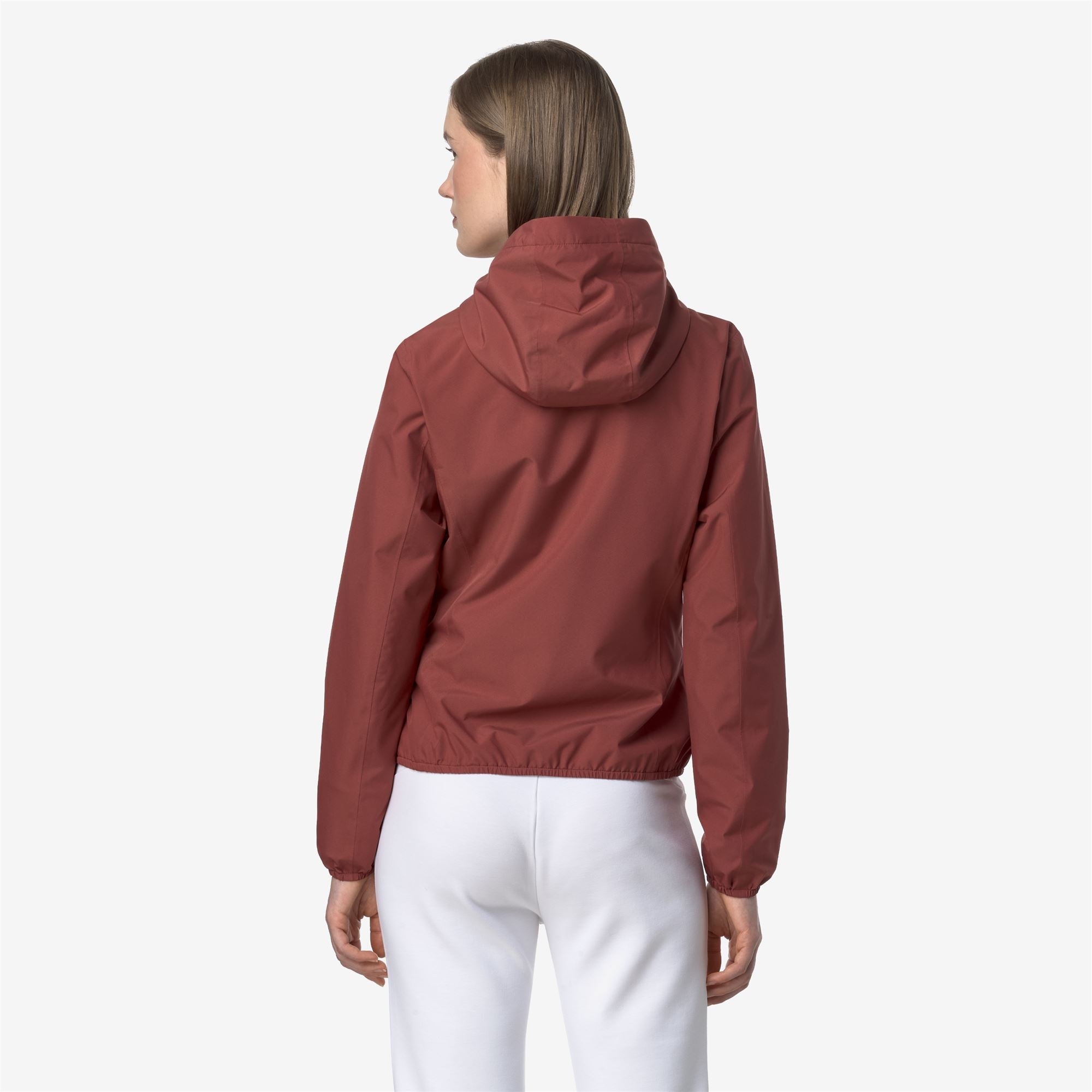 Jackets_WOMAN_LILY STRETCH POLY JERSEY_Short_Red Brownish - Commercial 6