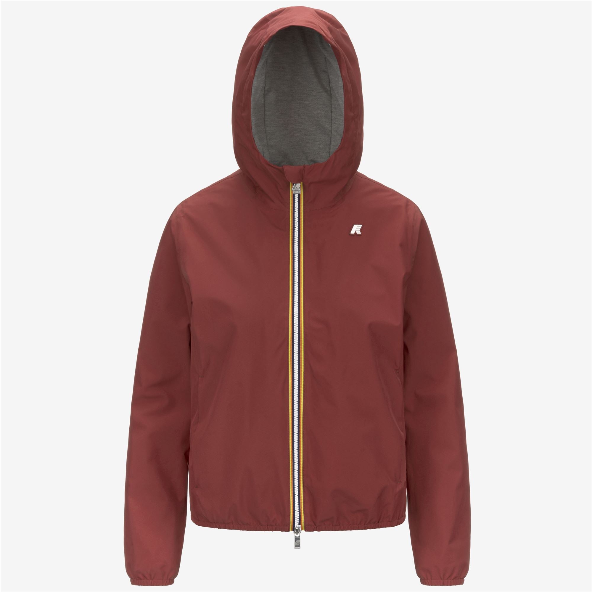 Jackets_WOMAN_LILY STRETCH POLY JERSEY_Short_Red Brownish - Commercial 1