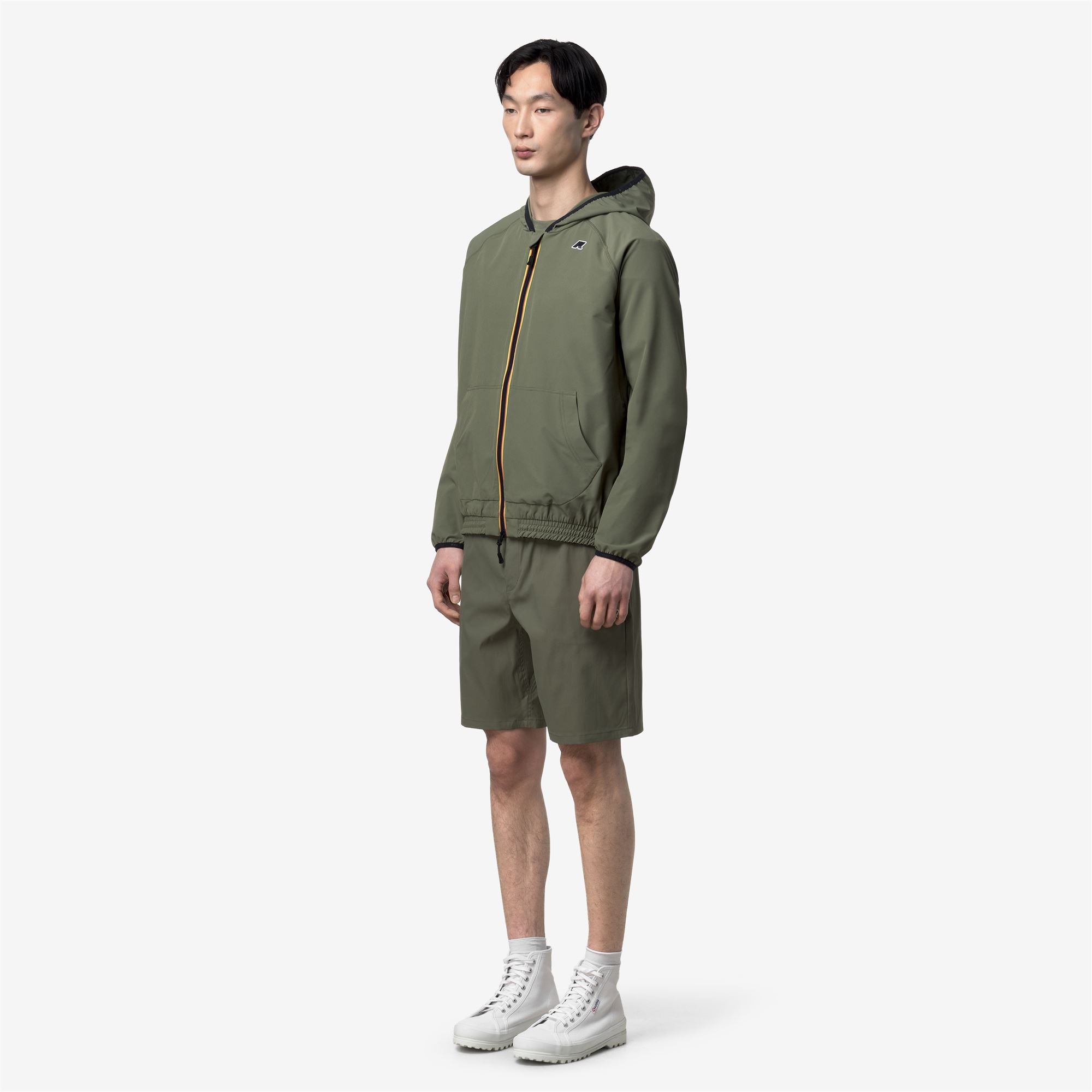 Fleece_Man_SIA_Jacket_Green Lichen - Commercial 5
