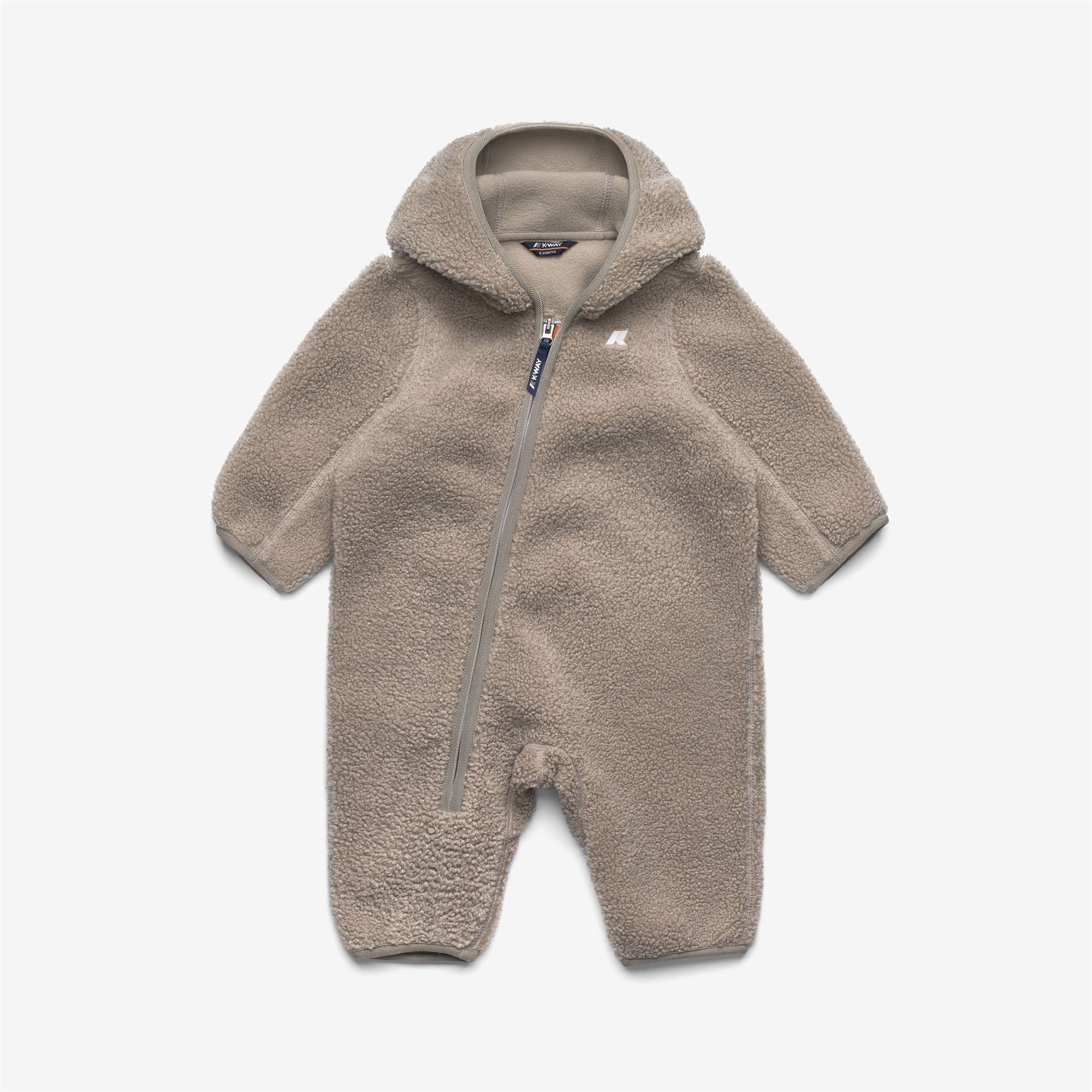 Sport Suits_KID UNISEX_E. JANNETTE POLAR_Romper_Beige Cashmere-Beige Cashmere - Commercial 1