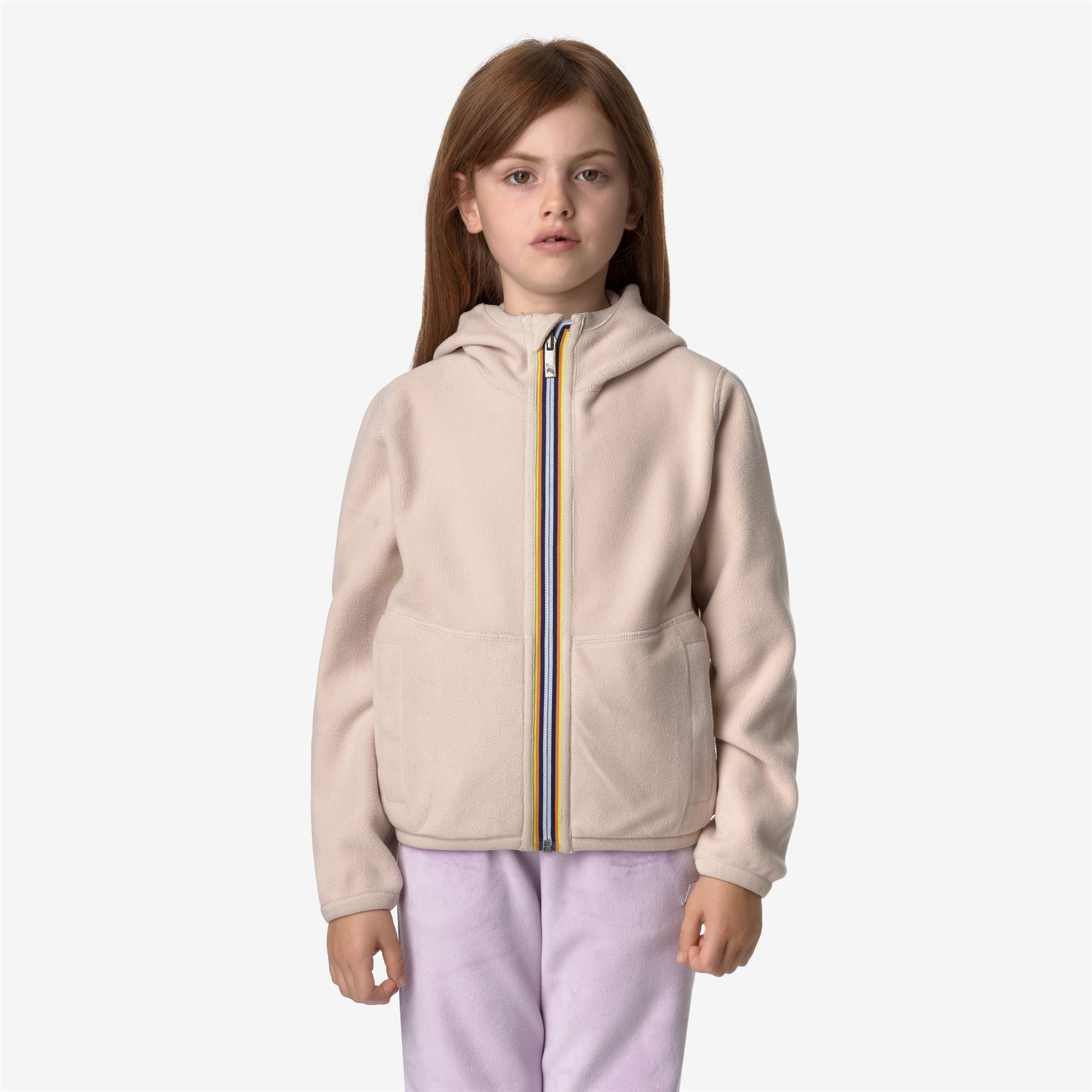 Fleece_GIRL_P. LILY VELOUR POLAR DOUBLE_Jacket_Pink Tint-Pink Tint - Pink Tint - Commercial 7