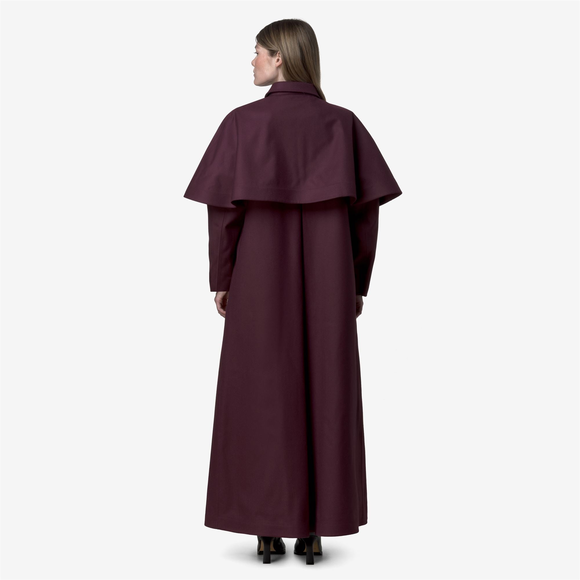Jackets_WOMAN_BLESS TECH WOOL 3L_Long_Red Dk Amaranto - Commercial 6