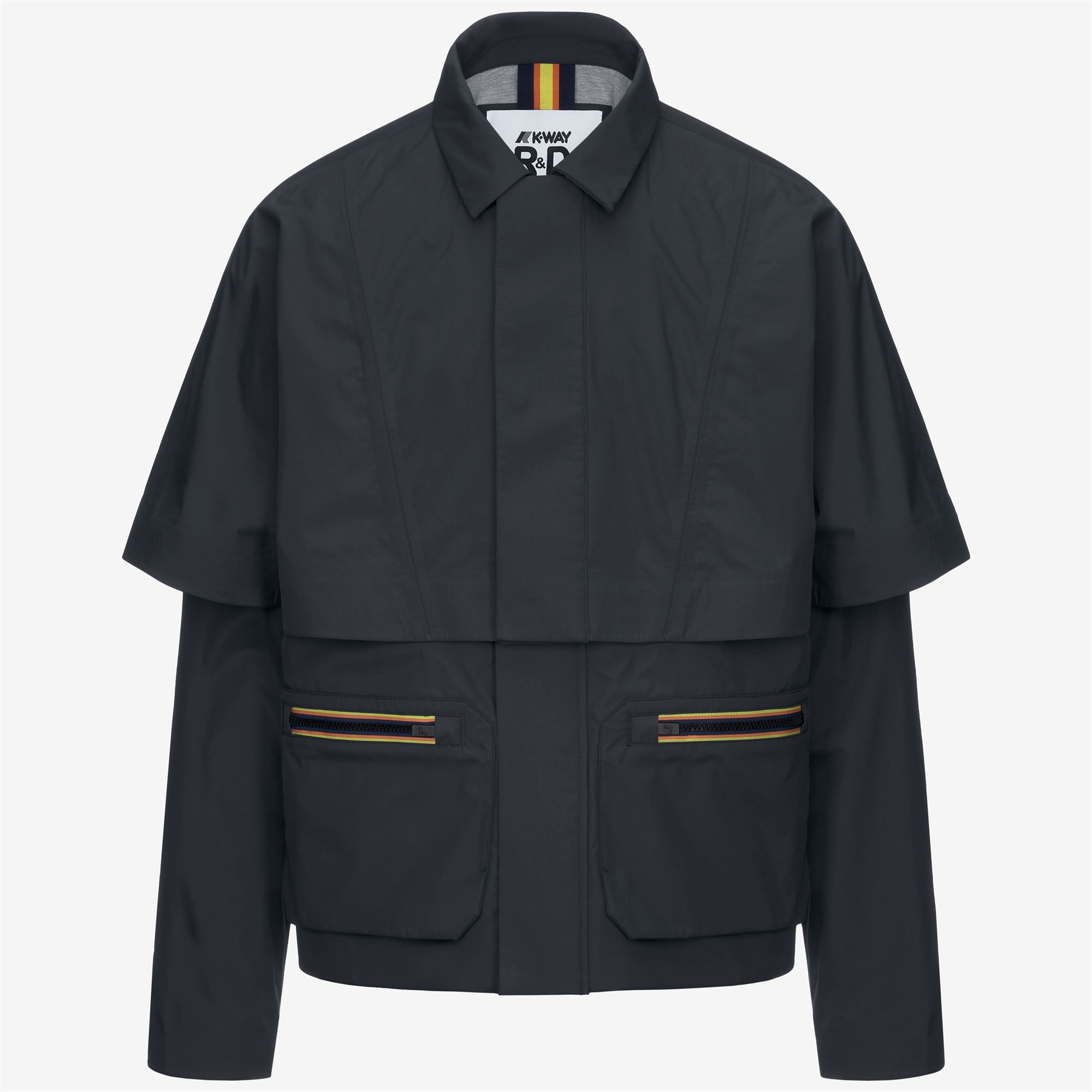 Jackets_MAN_CLAF 4.0 WOOL JERSEY_Short_Blue Night - Commercial 1