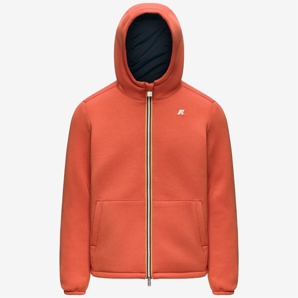 Jackets_Man_JACK SPACER NYLON DOUBLE_Short_Orange Brownish - Blue Depth - Commercial 1