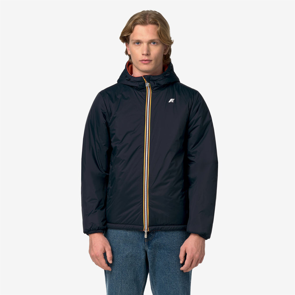 Jackets_Man_JACK SPACER NYLON DOUBLE_Short_Orange Brownish - Blue Depth - Commercial 3