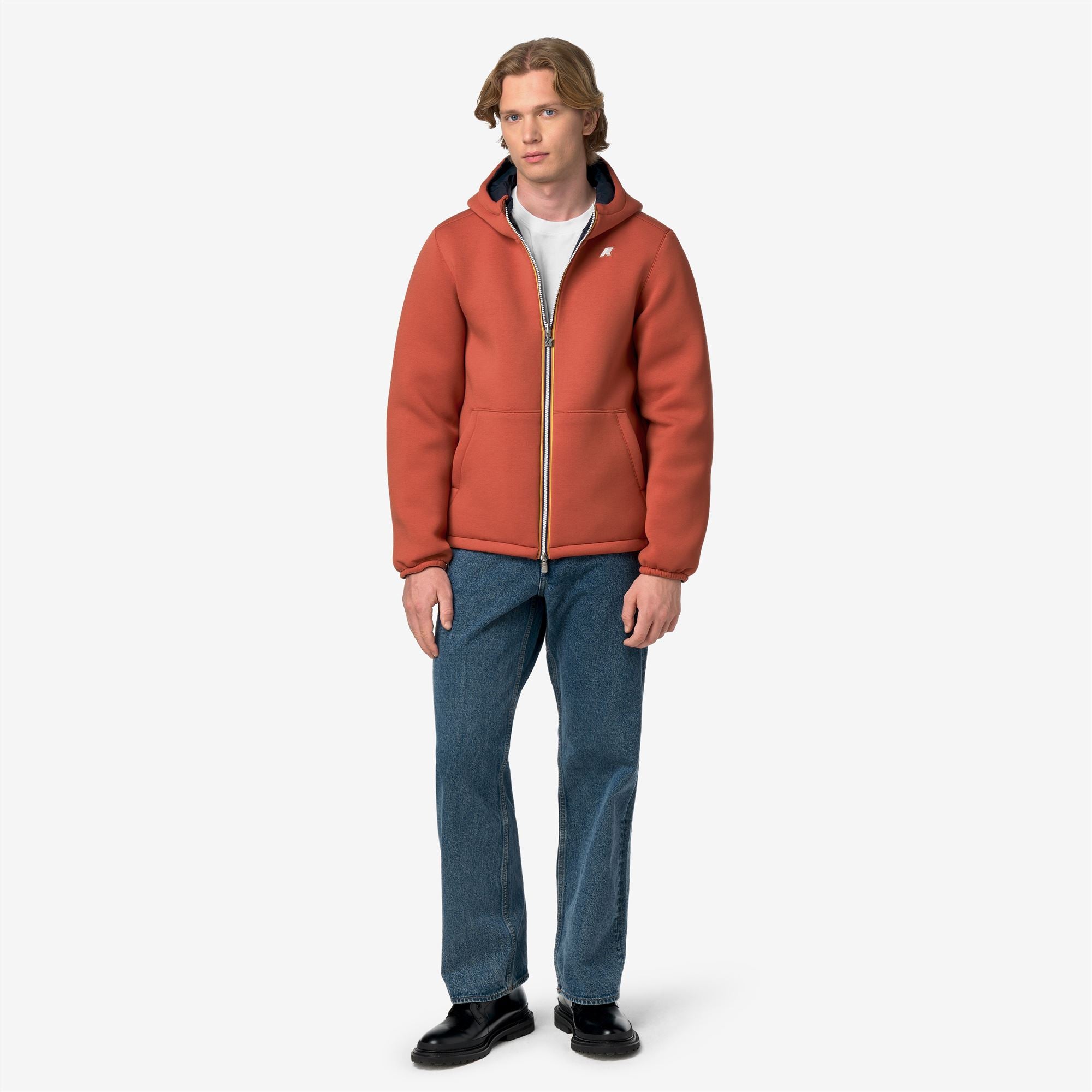 Jackets_Man_JACK SPACER NYLON DOUBLE_Short_Orange Brownish - Blue Depth - Commercial 7