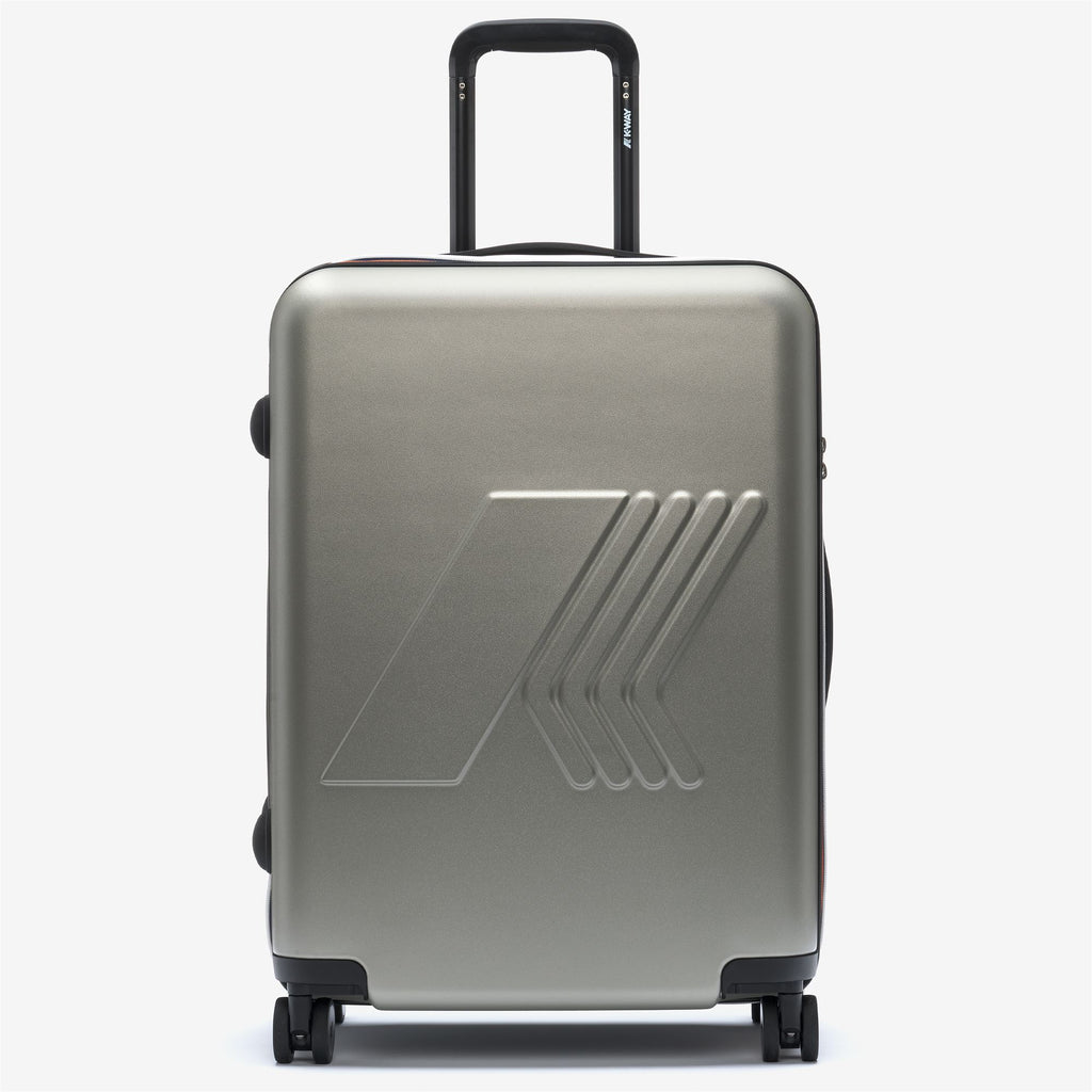 Luggage Bags_UNISEX_EUDOXIEUR LOGO_Trolley_Green Oak - Commercial 1