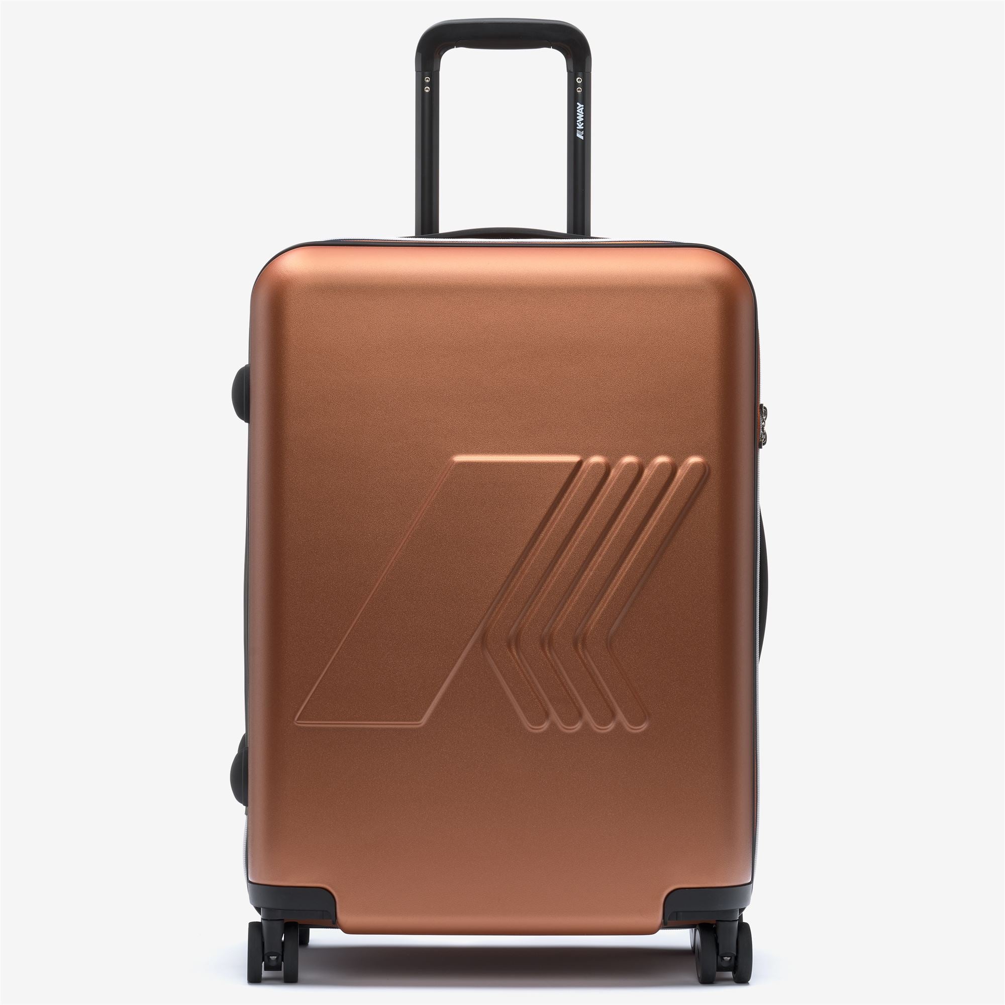 Luggage Bags_UNISEX_EUDOXIEUR LOGO_Trolley_Orange Adobe - Commercial 1