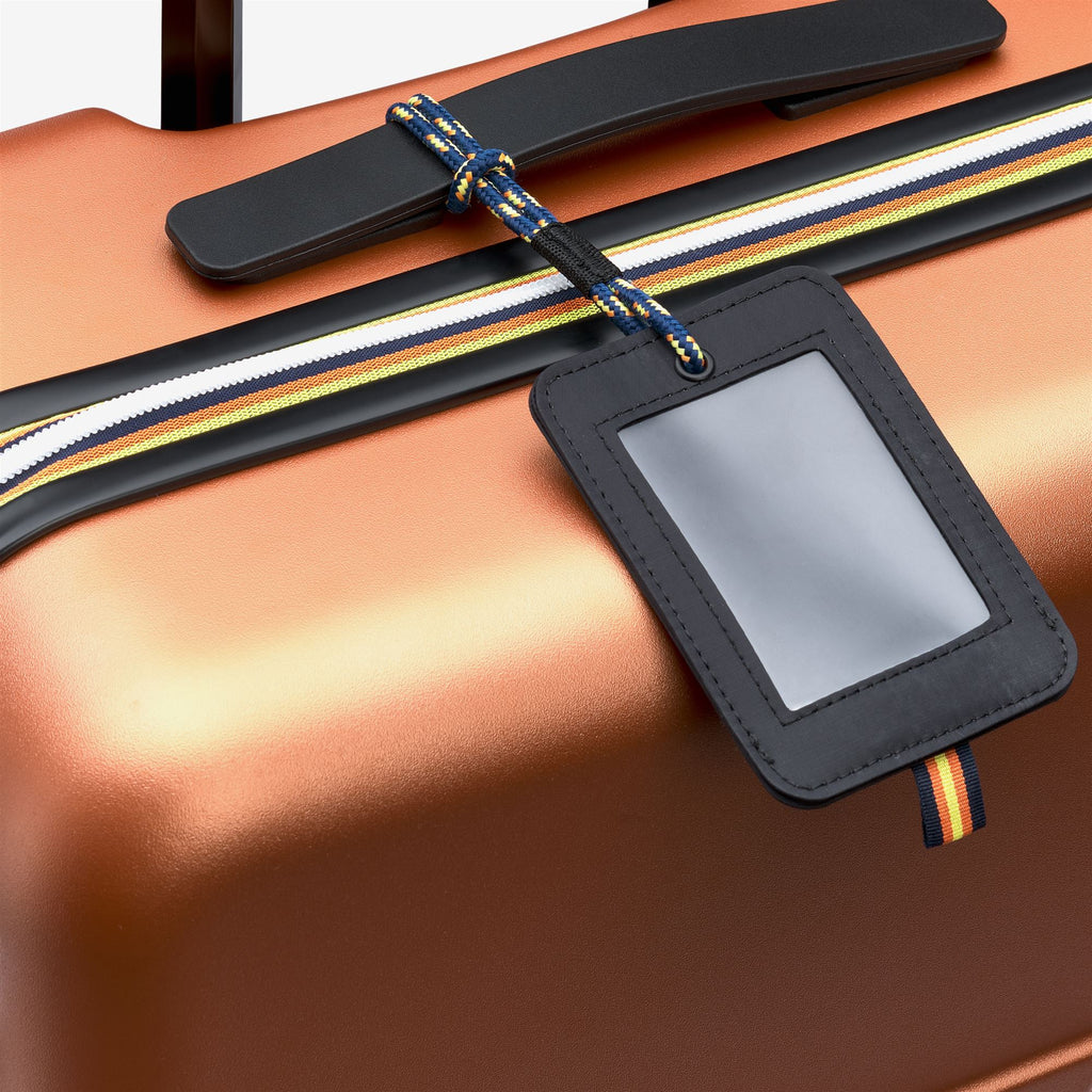 Luggage Bags_UNISEX_EUDOXIEUR LOGO_Trolley_Orange Adobe - Commercial 4