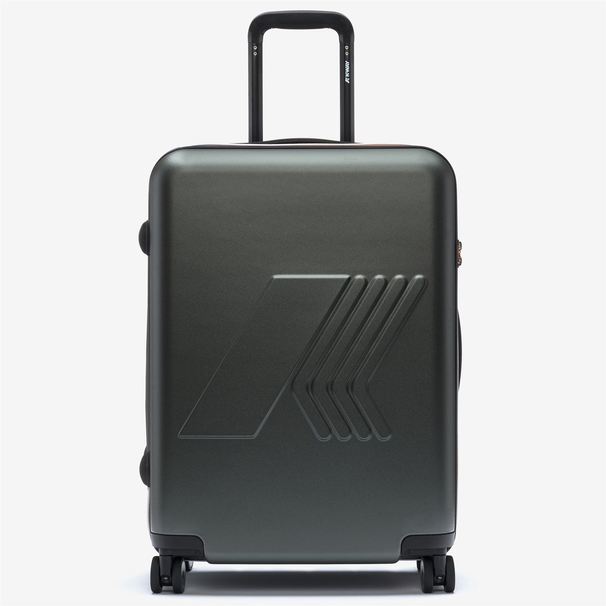 Luggage Bags_UNISEX_EUDOXIEUR LOGO_Trolley_GREEN BLACKISH - Commercial 1