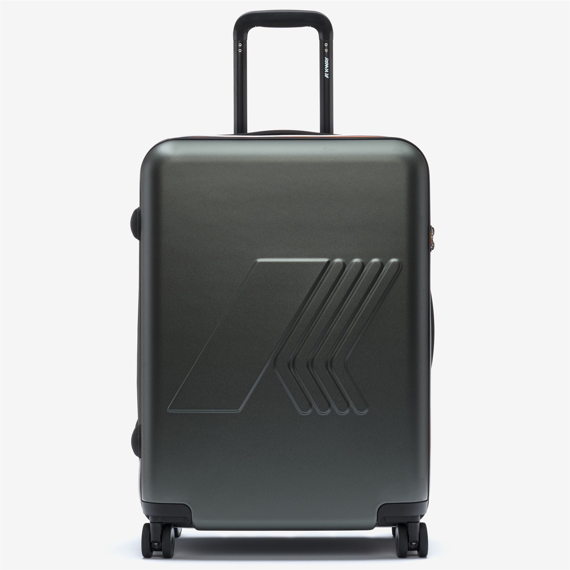 Luggage Bags_UNISEX_EUDOXIEUR LOGO_Trolley_GREEN BLACKISH - Commercial 1
