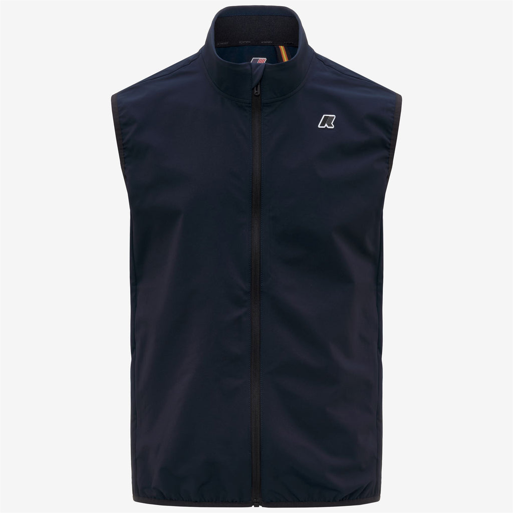Fleece_Unisex_FLANER TRAVEL_Vest_Blue Depth - Commercial 1