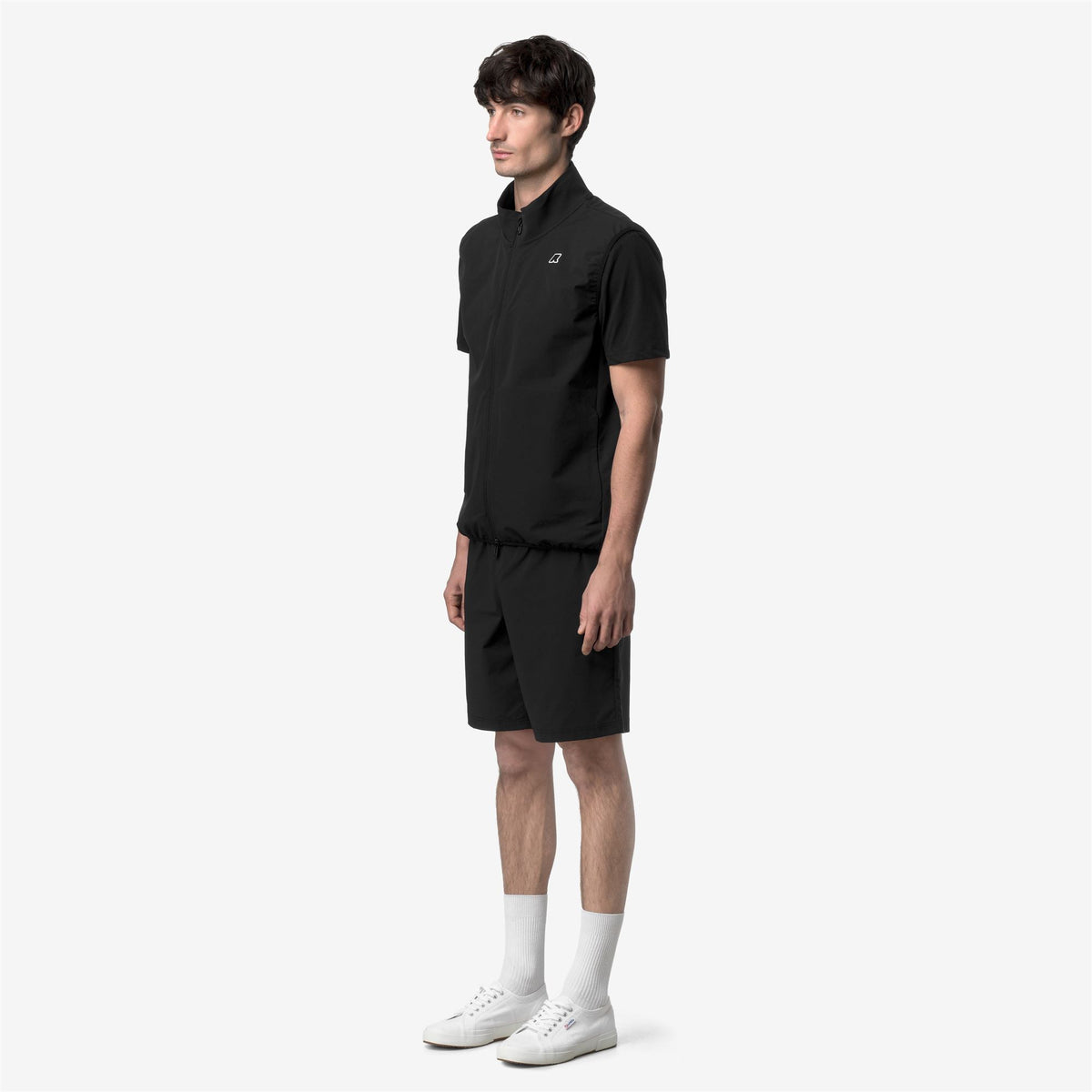 Fleece_Unisex_FLANER TRAVEL_Vest_Black Pure - Commercial 5