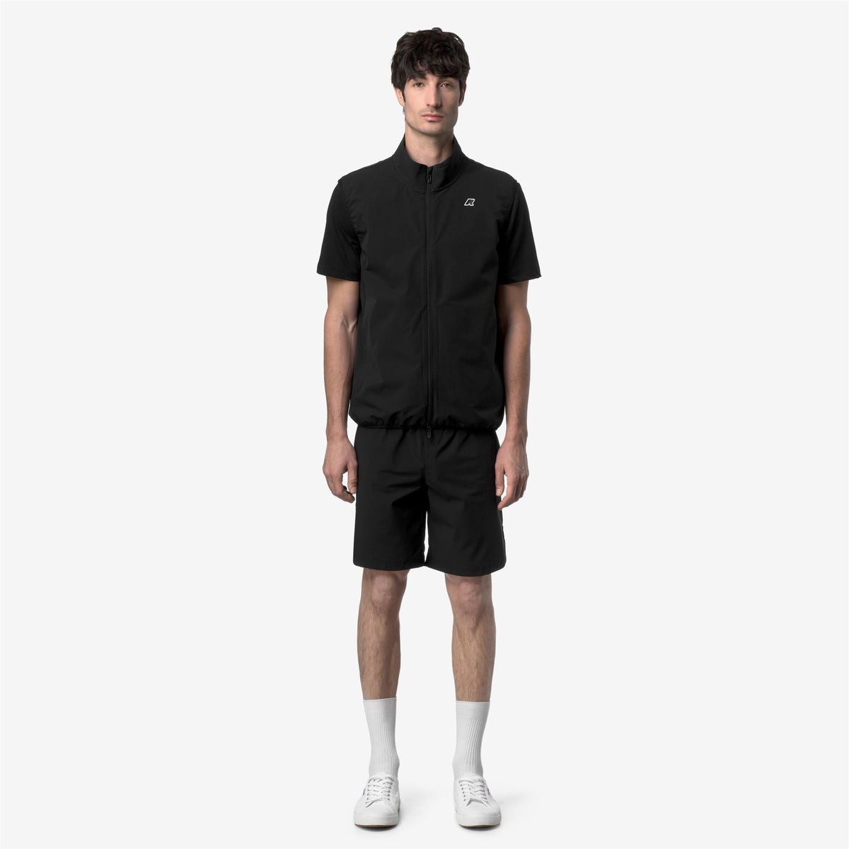 Fleece_Unisex_FLANER TRAVEL_Vest_Black Pure - Commercial 4