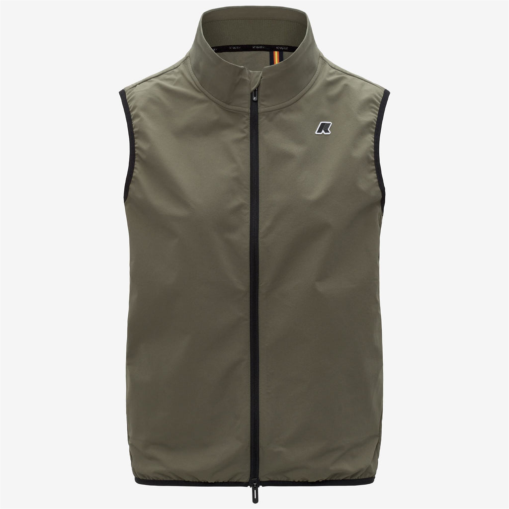 Fleece_Unisex_FLANER TRAVEL_Vest_Green Lichen - Commercial 1